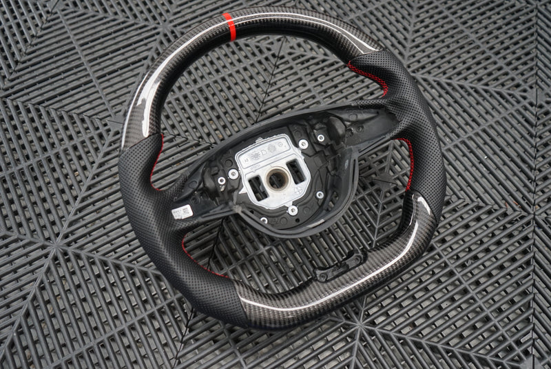 Mercedes Benz A Class W176 Facelift Custom Carbon Fibre Steering Wheel (2014 - 2018 Models)