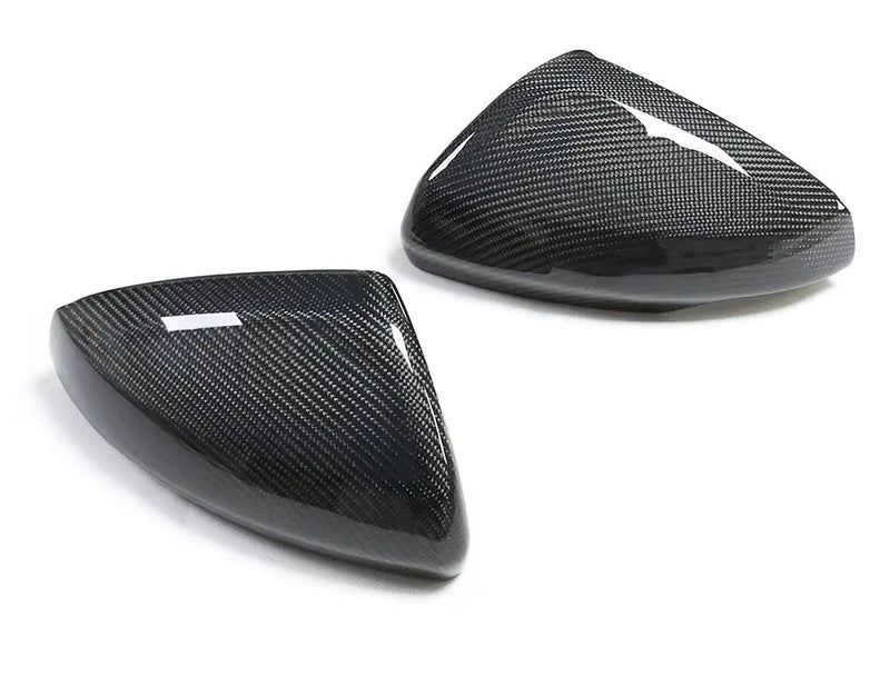 AUDI A1 Carbon Fibre Replacement Mirror Covers (2018+ Models)