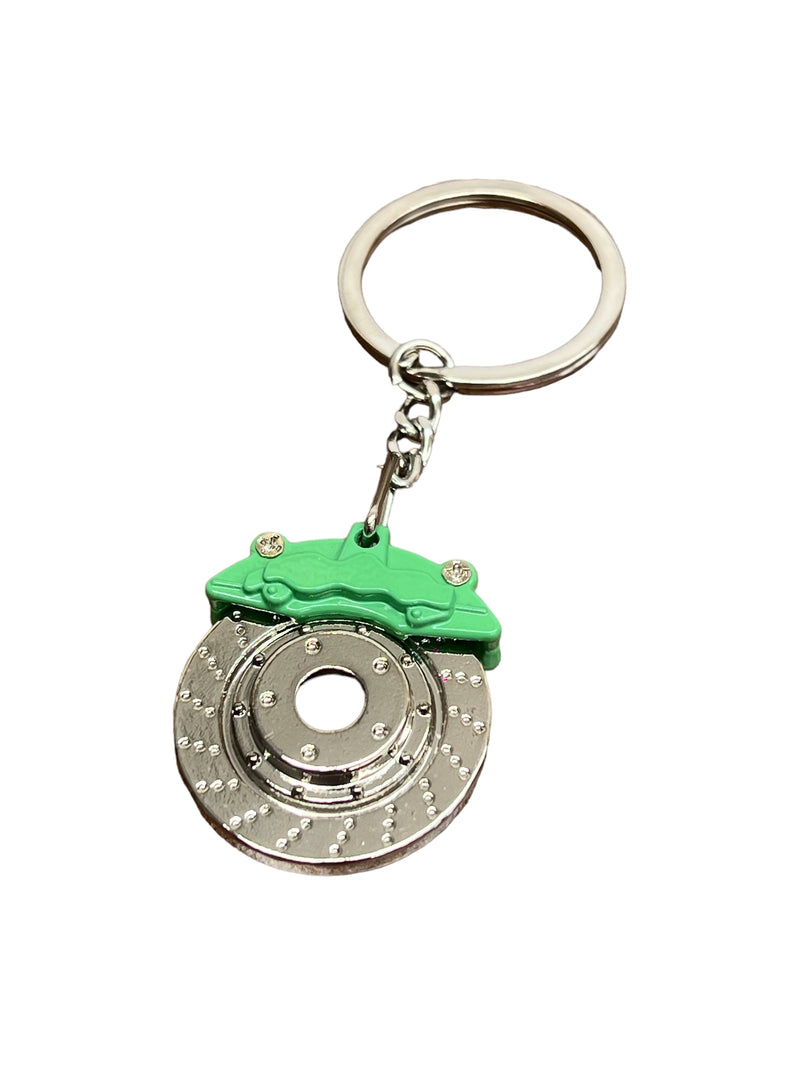 Metal Brake Calliper Keyring