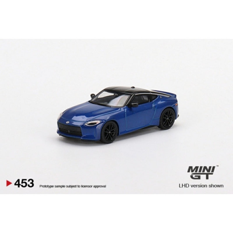 MINI GT - 1/64 NISSAN Z PERFORMANCE 2023 SEIRAN BLUE (LHD)