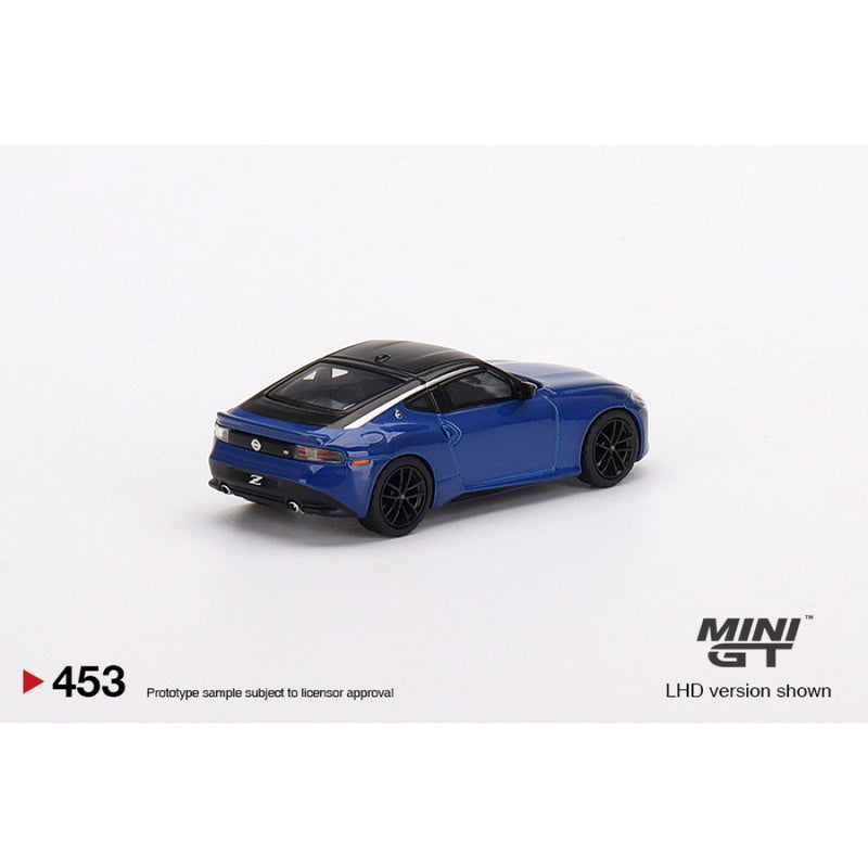 MINI GT - 1/64 NISSAN Z PERFORMANCE 2023 SEIRAN BLUE (LHD)