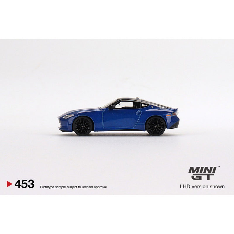 MINI GT - 1/64 NISSAN Z PERFORMANCE 2023 SEIRAN BLUE (LHD)