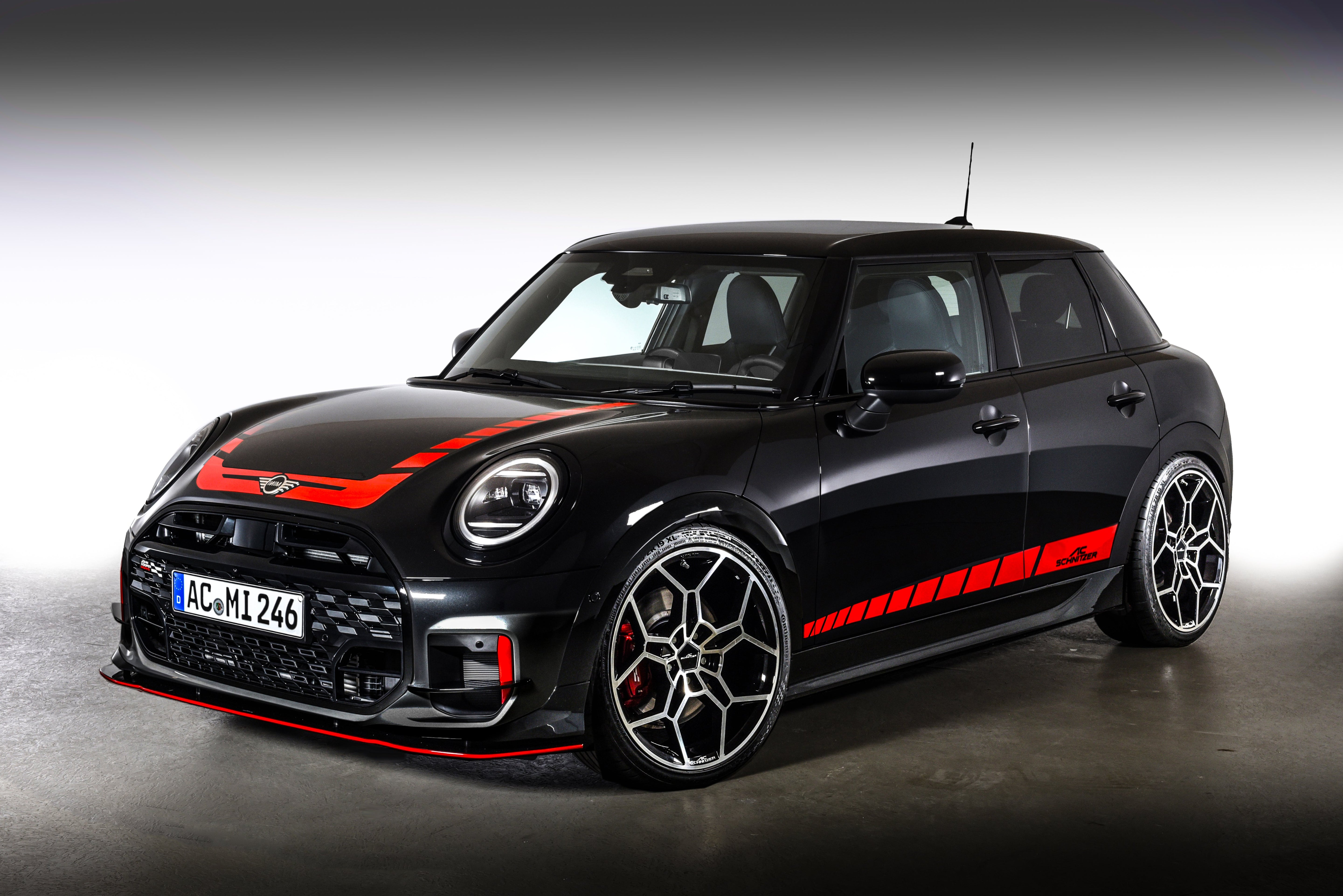 AC Schnitzer decal set hood red for MINI F65 (51142663104)