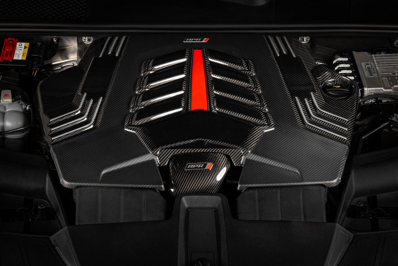 APR Forged+Twill Carbon Fibre Engine Bay Cover - 2.9T/3.0T/4.0T (4M) SUV