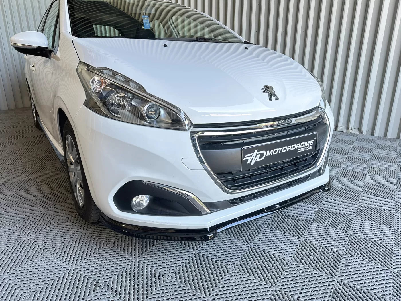 Front Splitter Peugeot 208 Mk1 Facelift (2015-2019)
