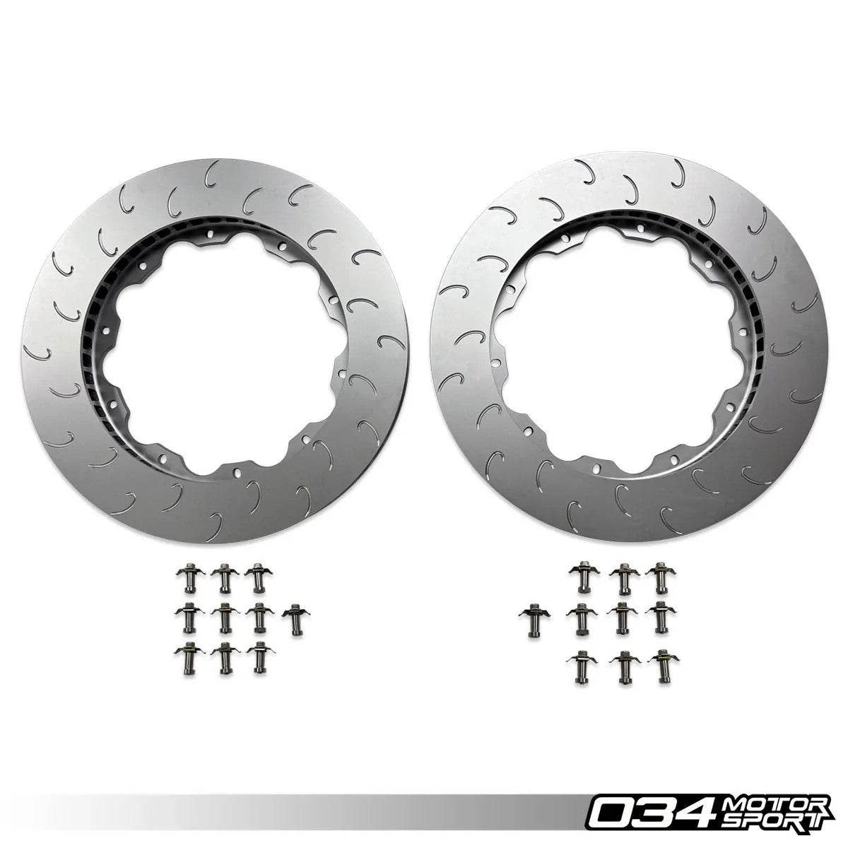 034Motorsport Replacement Rear Rotor Ring Set, B9/B9.5 Audi S4/S5 + B9/B9.5 RS+ Big Brake Package