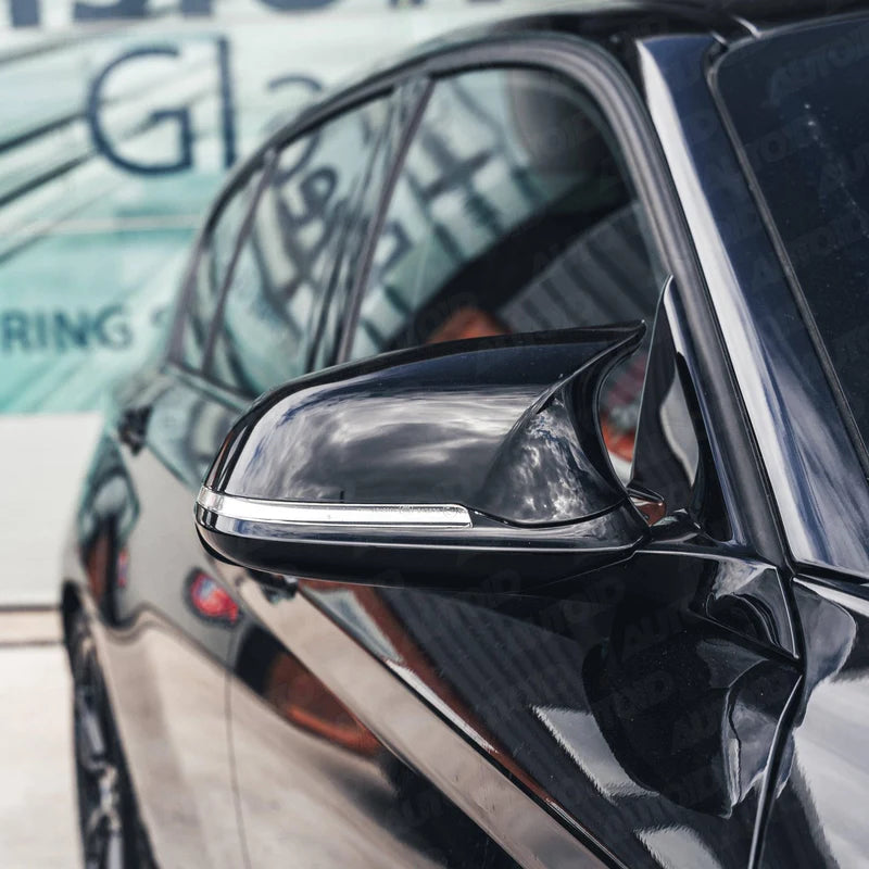 BMW F Series Performance M Style Gloss Black Wing Mirror Units