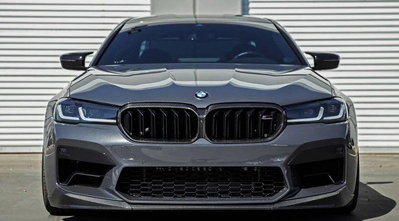 BMW 5 Series G30 & M5 F90 LCI Pre-Preg Carbon Fibre Grille Surround by TREVORA (2020-2023)