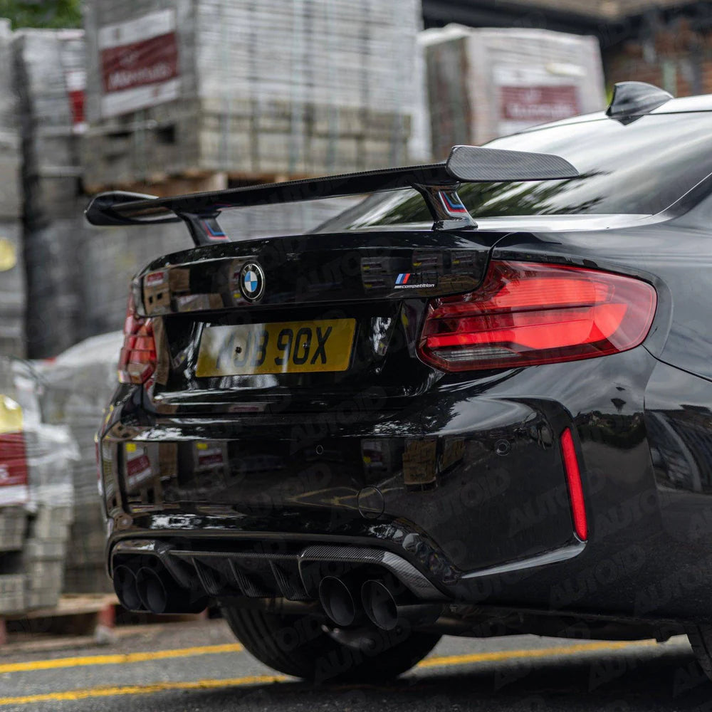 TRE BMW 2 Series F22, M2 & M2 Competition F87 (2014-2021)  Pre-preg Carbon Fibre Rear Wing