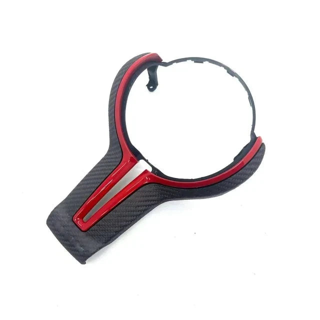 BMW Carbon Fibre Steering Wheel Centre Airbag Surround Trim (Various Models)