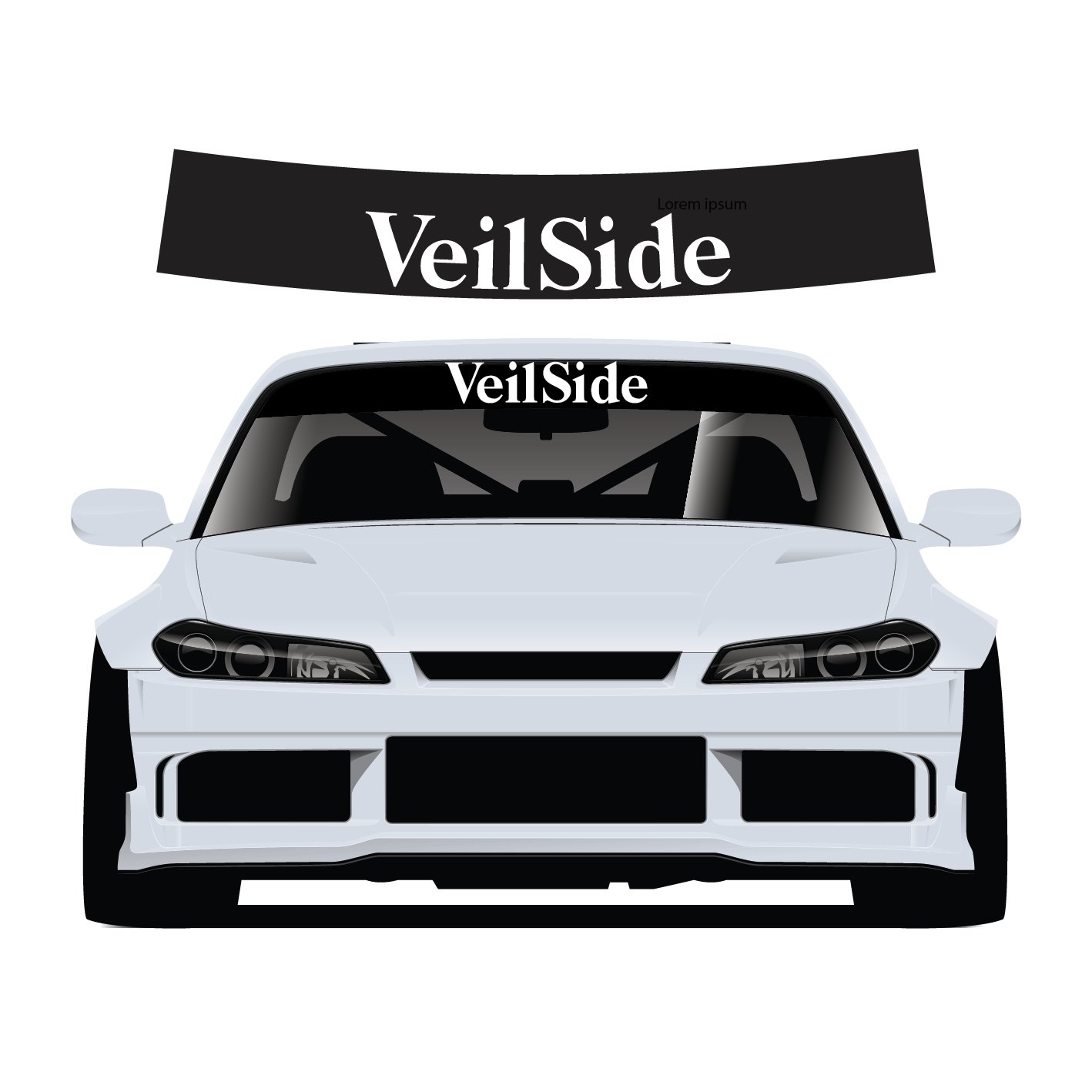 Premium Wrap Sunstrip Veilside