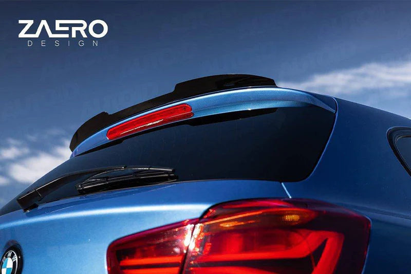 BMW 1 SERIES F20 F21 EVO-1 GLOSS BLACK REAR SPOILER LIP BY ZAERO (2011-2019)
