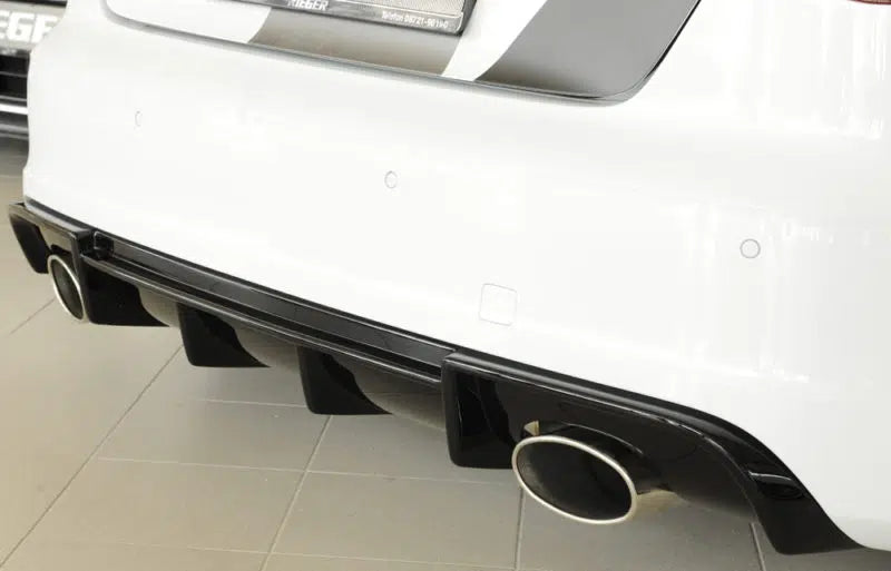 **CLEARANCE** Rieger Audi S3 (8V) Hatchback Rear Diffuser – Pre-Facelift (2012-16)