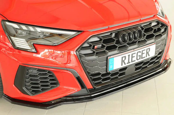 Rieger Audi S3 (8Y) Sportback/Saloon Front Splitter (2020+)