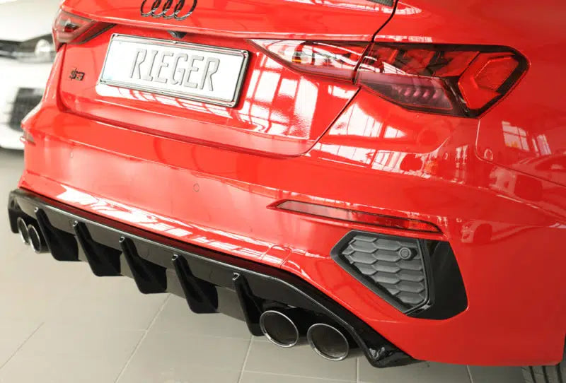 Rieger Audi S3 (8Y) Saloon Rear Diffuser (2020+)