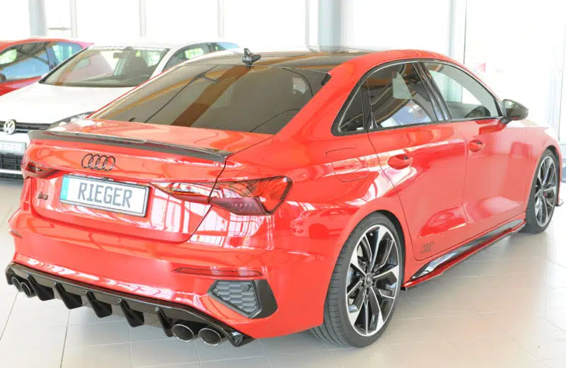 Rieger Audi S3 (8Y) Saloon Rear Diffuser (2020+)