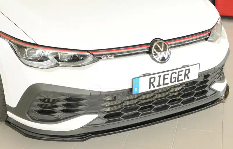 Rieger VW Golf MK8 GTI Clubsport (2021+) Front Splitter