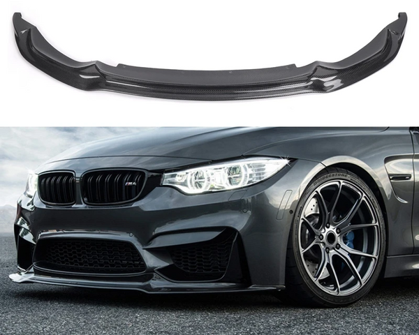 Carbon Fibre Front Splitter For BMW F80 M3 F82 F83 M4 2014-2018