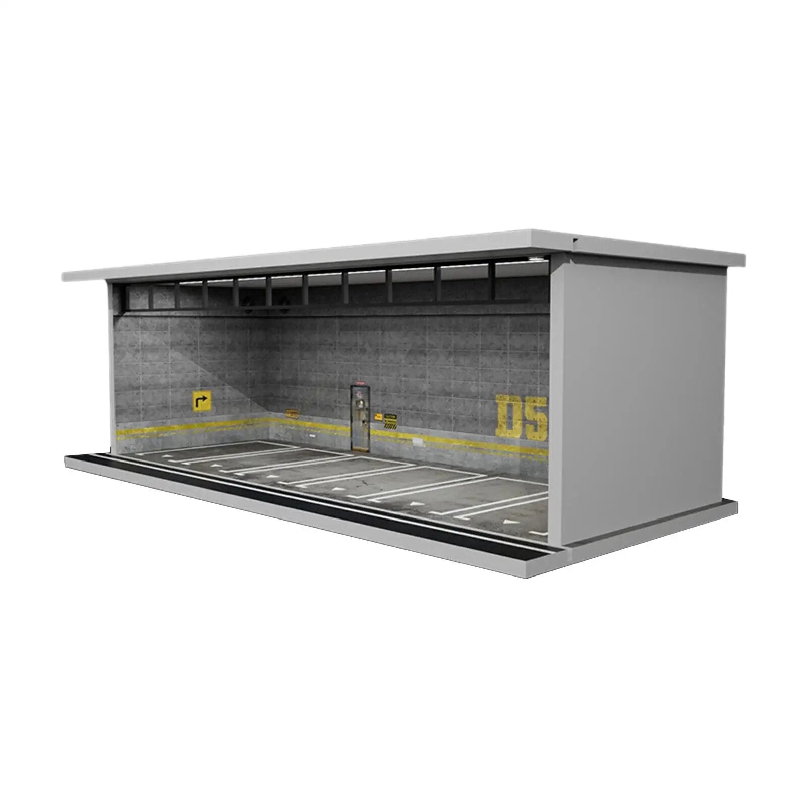1/64 Scale Model Car Stackable Display Case With LED Lighting (Multiple Themes)