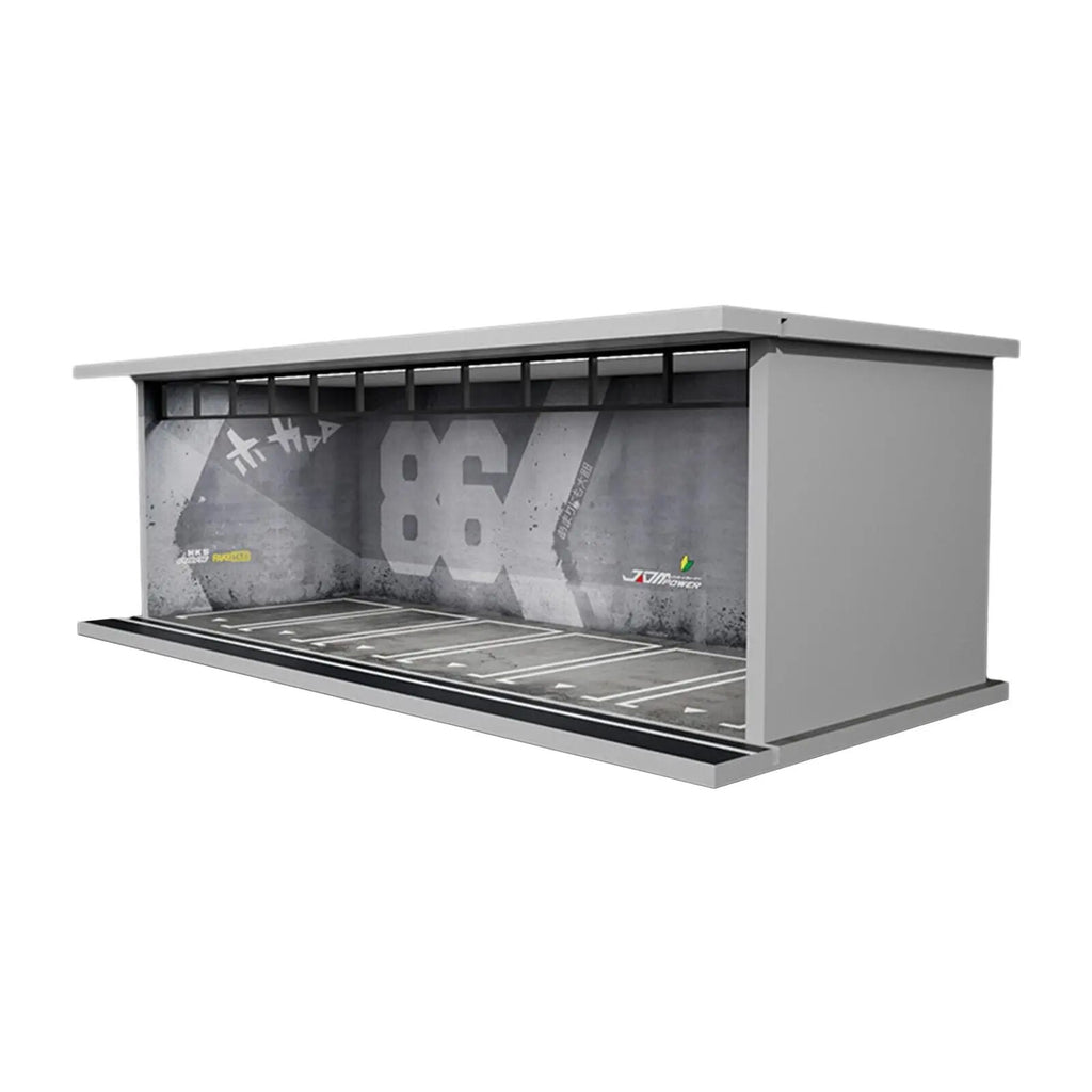 Générique Model Storage Case, Dustproof LED Display Cabinet, Parking Lot Design, 10.43×4.13×5.91in Stackable Vehicle Toy Organizer with LED Light, Perfect for Collectors Display Générique Model Storage Case, Dustproof LED Display Cabinet, Parking Lot Design, 10.43×4.13×5.91in Stackable Vehicle Toy Organizer with LED Light, Perfect for Collectors Display
