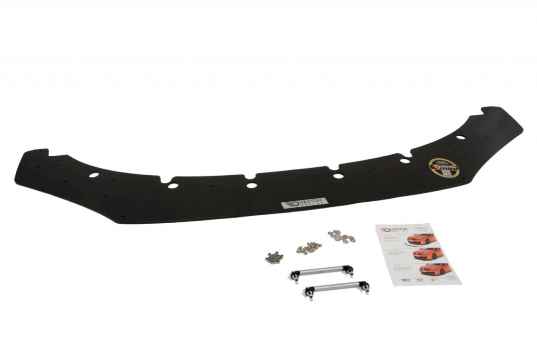 Maxton Design Front Racing Splitter for BMW 1 Series F20/F21 M-Power (Preface 2011-2015)