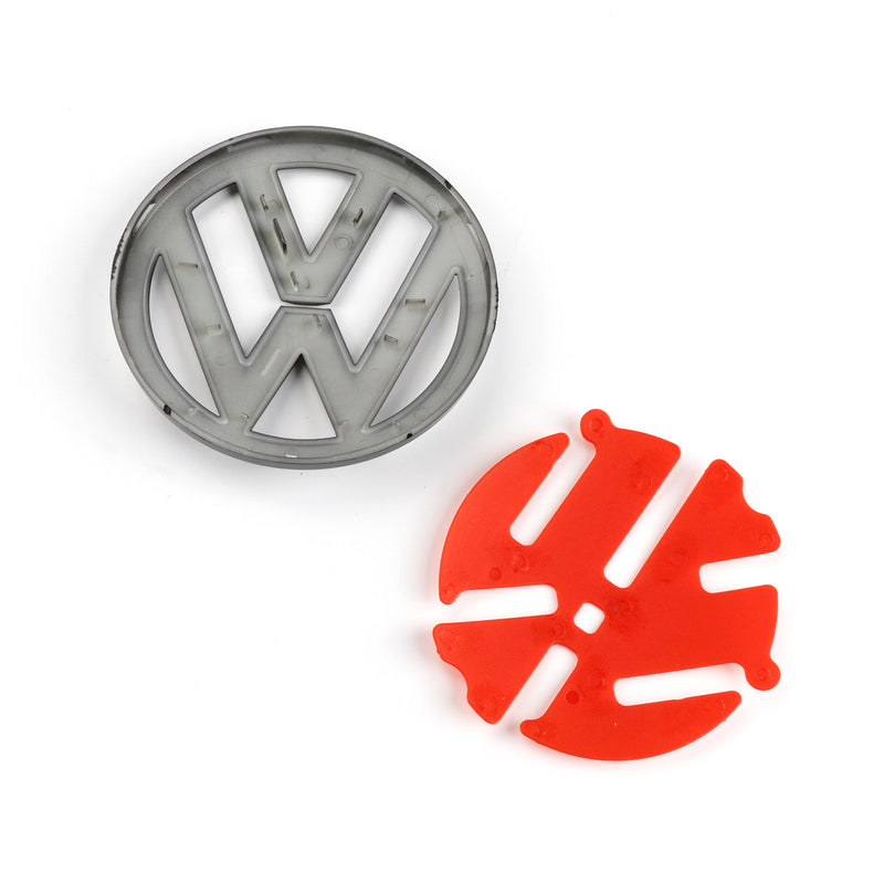 Volkswagen Polo MK5 6R / 6C Gloss Black & Red Rear Boot Replacement Badge (2009 - 2017 Models)