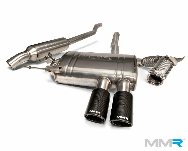 MMR Mini F56 Full System - Sports Cat With Thermal Coating & Cat - Back Exhaust With Valves