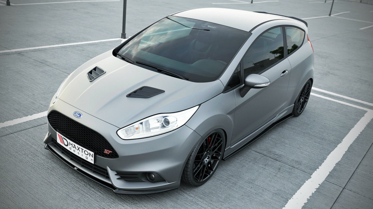 **CLEARANCE** Maxton Design Front Splitter (CUPRA) for Ford Fiesta MK7.5 ST 180 (2013-2017)