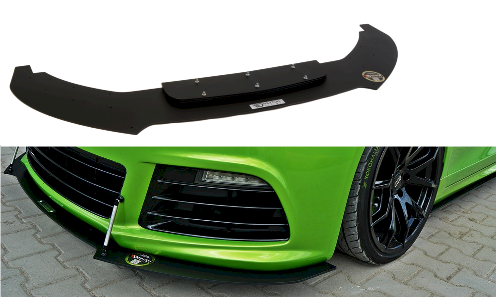 Maxton Design Front Racing Splitter for Volkswagen Scirocco R MK3 (2009-2013)