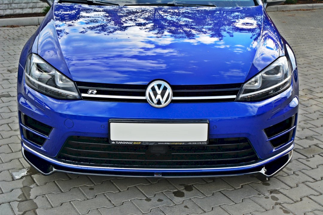 Maxton Design Front Splitter V.2 for Volkswagen Golf MK7 R (2013-2016)