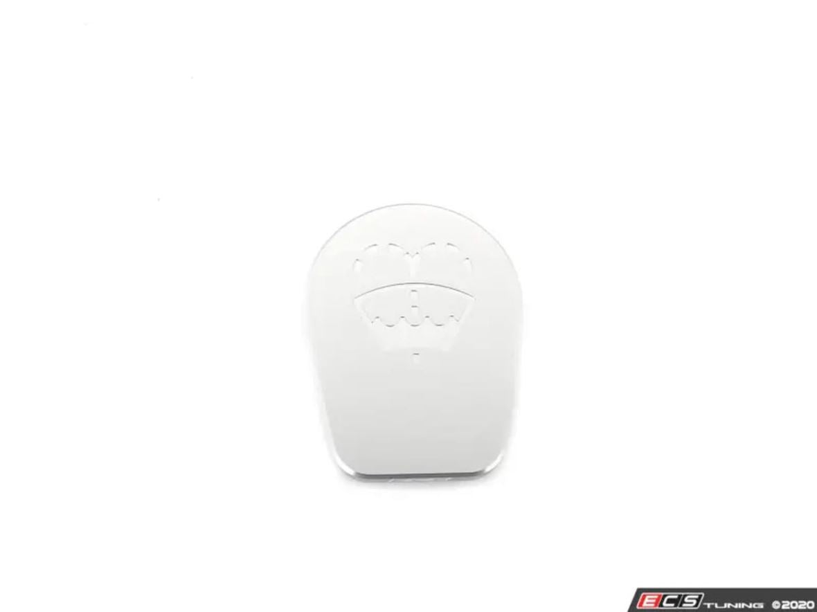 ECS Tuning Billet Washer Bottle Cap - Clear Anodized