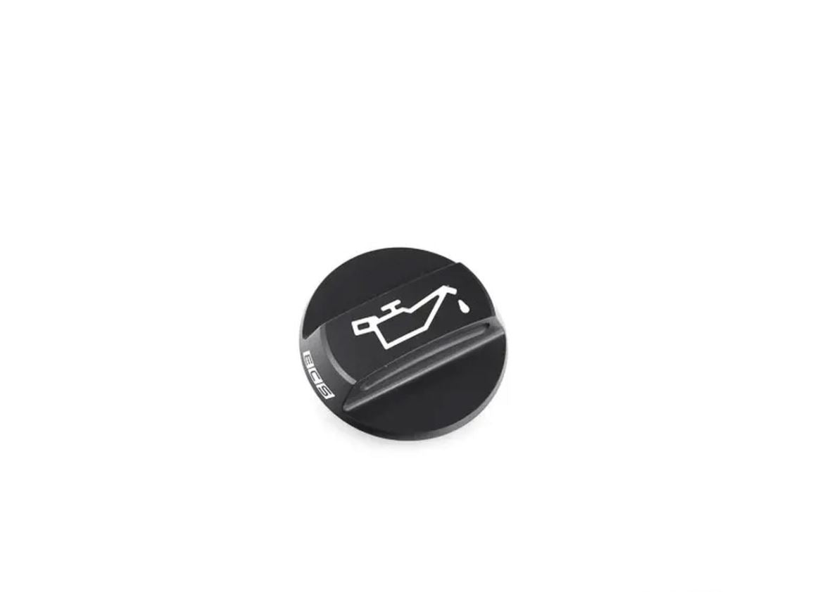 ECS Tuning Billet Engine Oil Cap - Black Anodized - B9 S4/S5