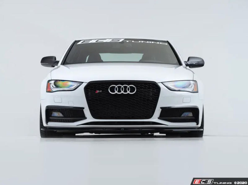 ECS Tuning Gloss Black Front Splitter - A4/S4 B8.5