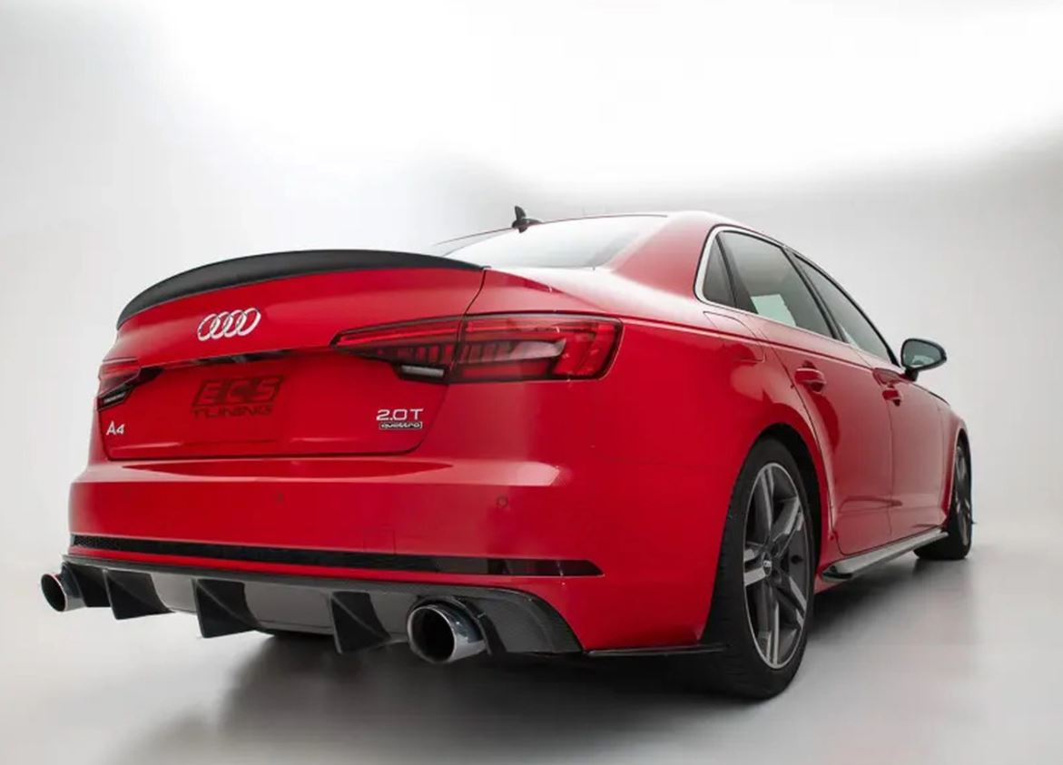 ECS Tuning Gloss Black Rear Spoiler - A4/S4 B9