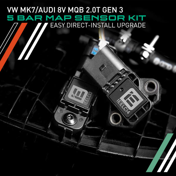IE 5 BAR MAP Sensor Kit For VW MK7 and Audi 8V MQB Gen 3 Engines