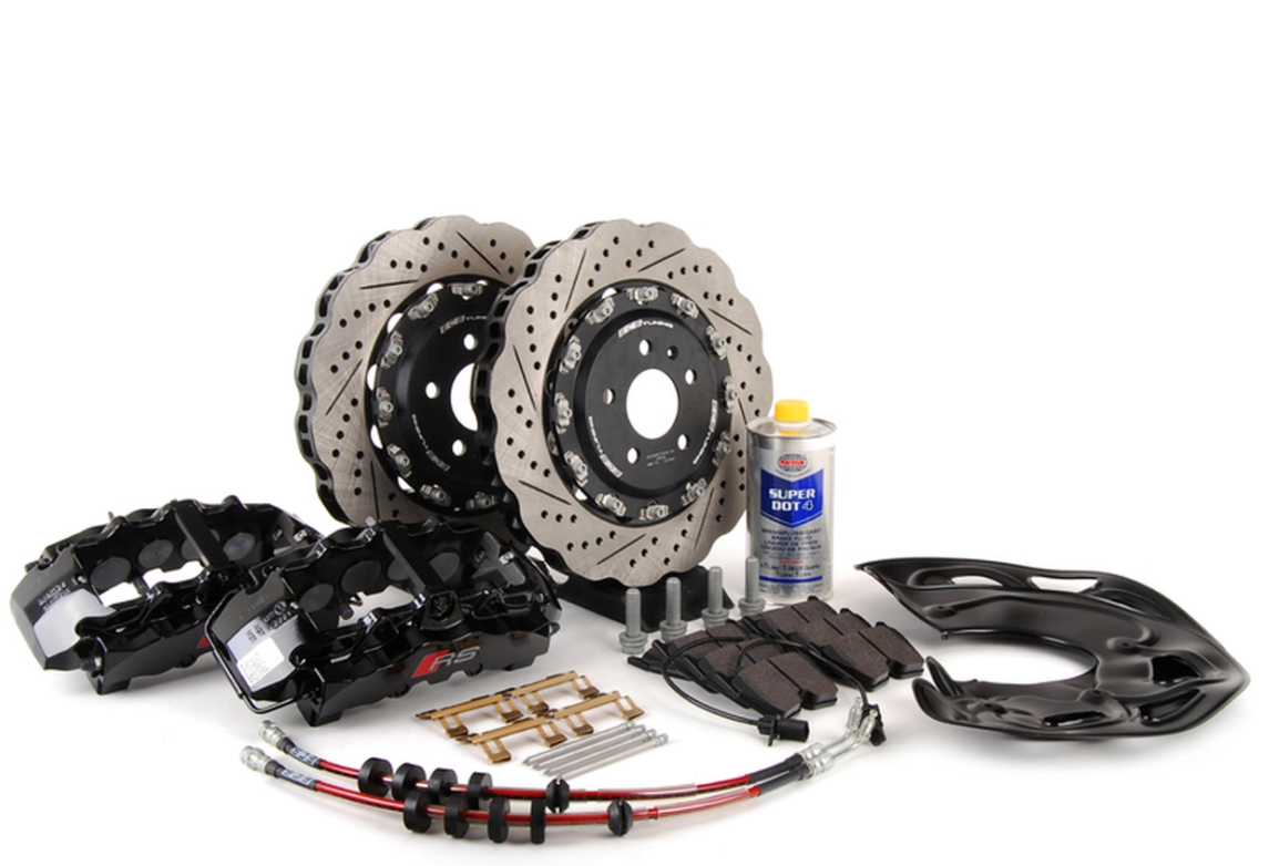 ECS Front Big Brake Kit - Stage 3 - 2-Piece Wave Rotors (365x34)