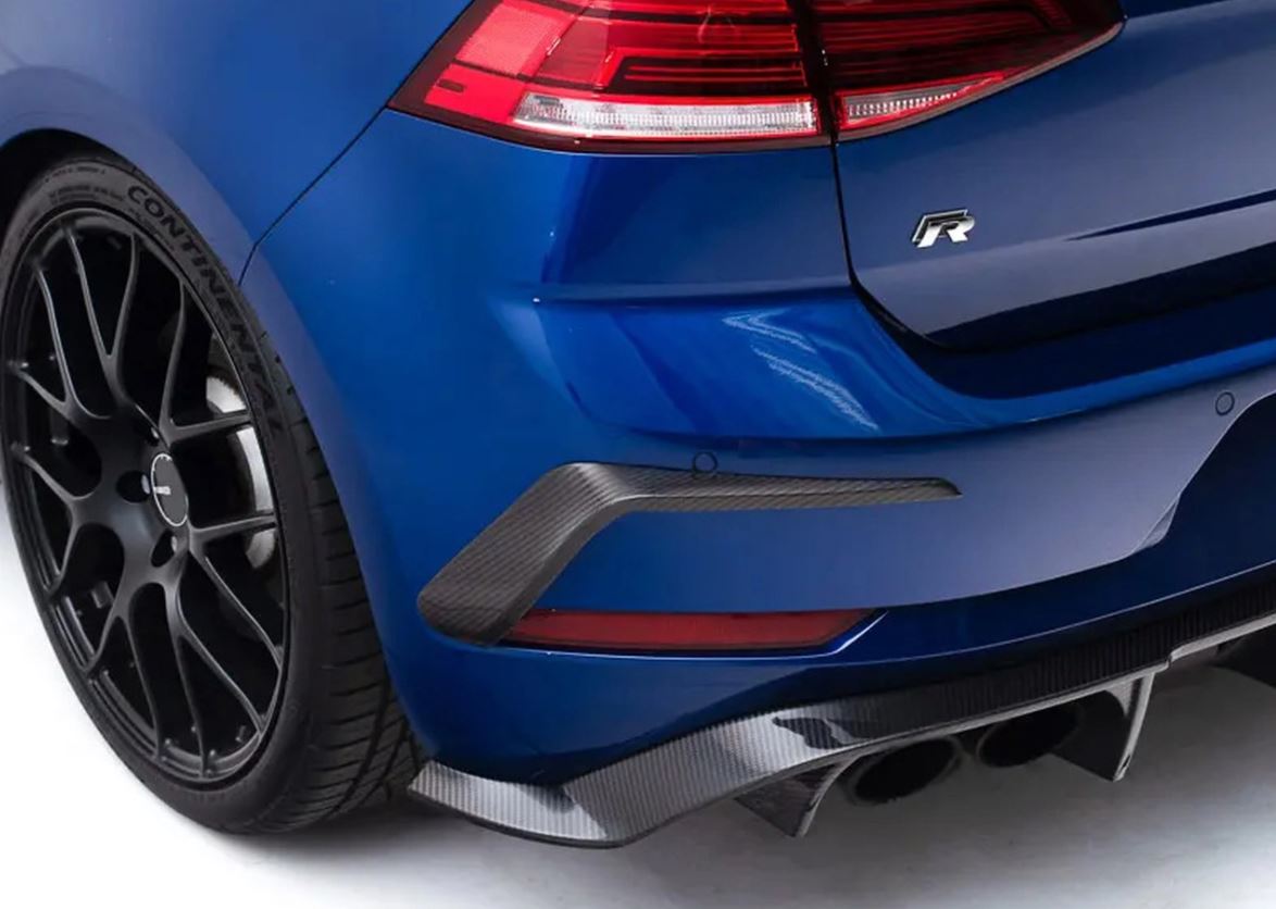 ECS Tuning Carbon Fibre Rear Bumper Flare Set - Golf Mk7.5 GTI/R