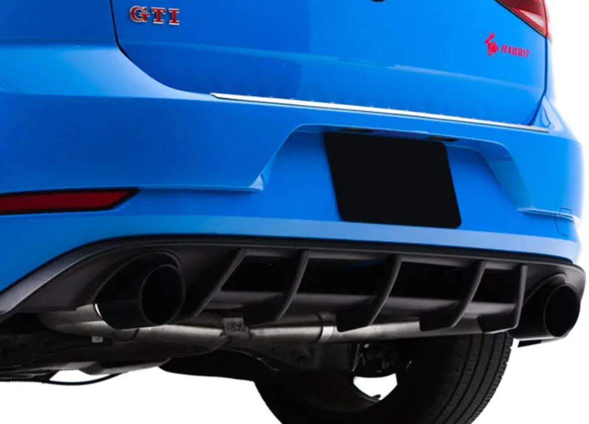ECS Tuning Rear Diffuser Add On Kit - Golf Mk7.5 GTI