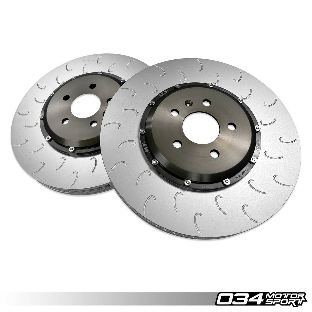 034Motorsport 2-piece Floating Front Brake Rotor Upgrade Kit - B9/B9.5 RS5/RS4