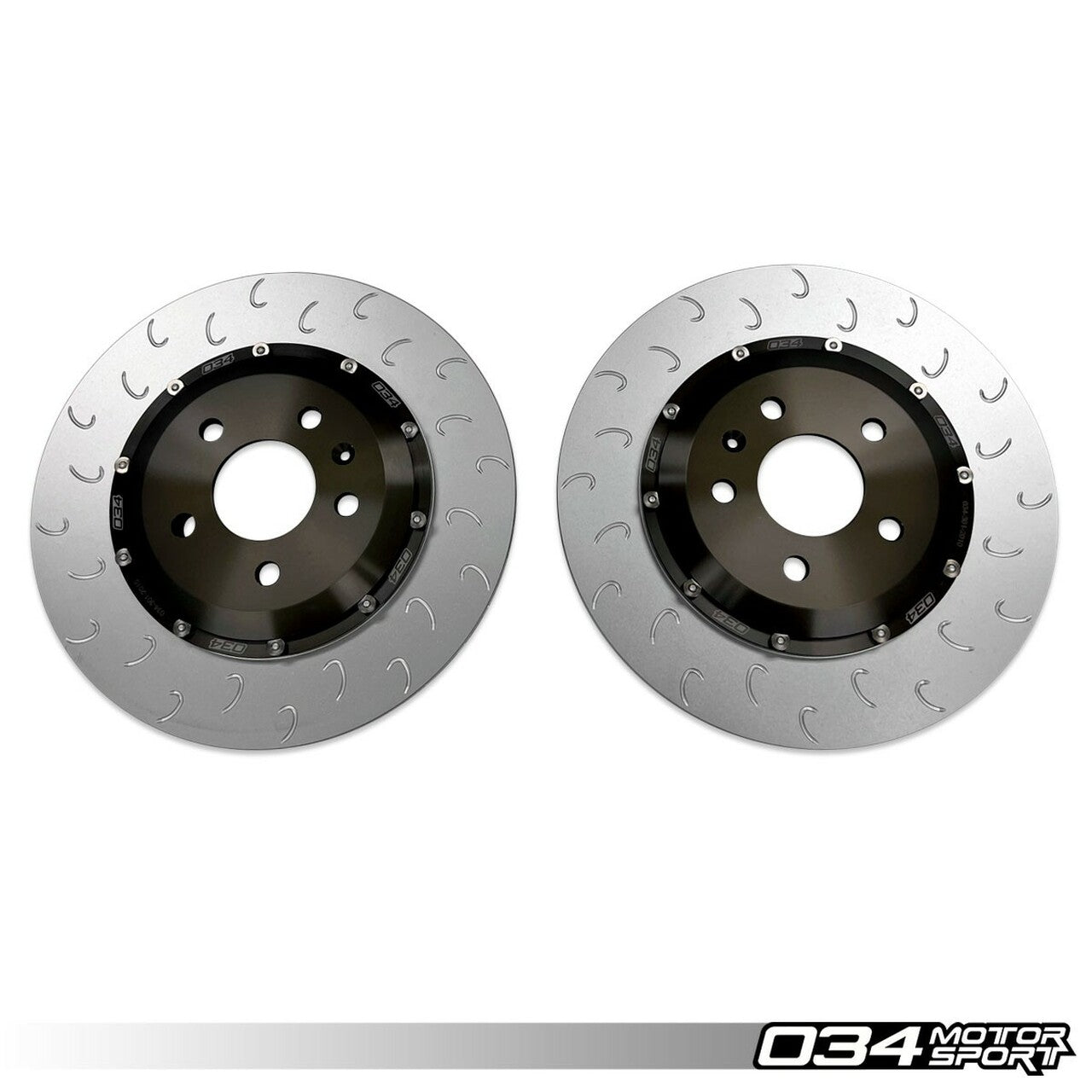 034Motorsport 2-piece Floating Rear Brake Rotor Upgrade Kit - B9/B9.5 RS5/RS4