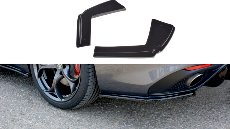 Maxton Design Rear Side Splitters/Spats For Alfa Romeo Giulia Veloce (2015-2019)