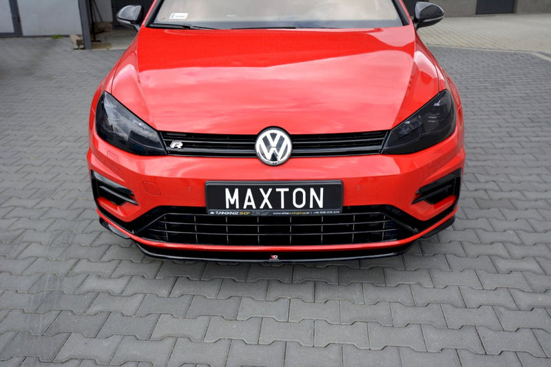 Maxton Design Front Splitter V.5 for Volkswagen Golf MK7.5 R (2017-2019)
