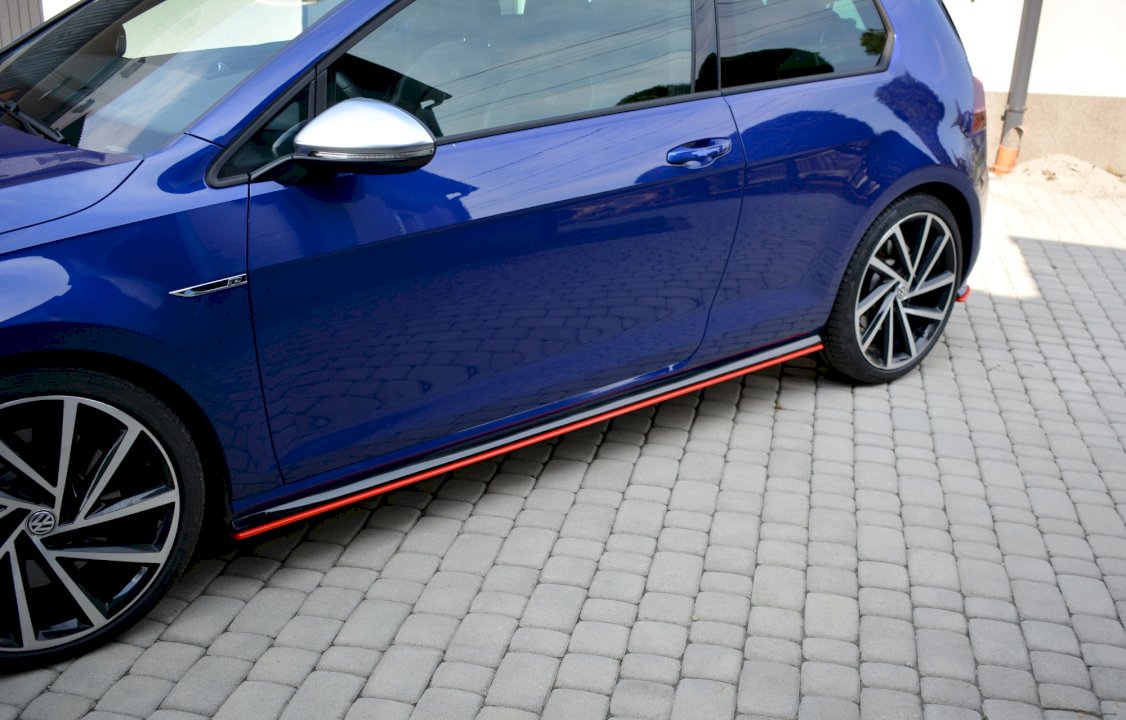 Maxton Design Side Skirts V.2 For Volkswagen Golf MK7.5 R (2017-2019)