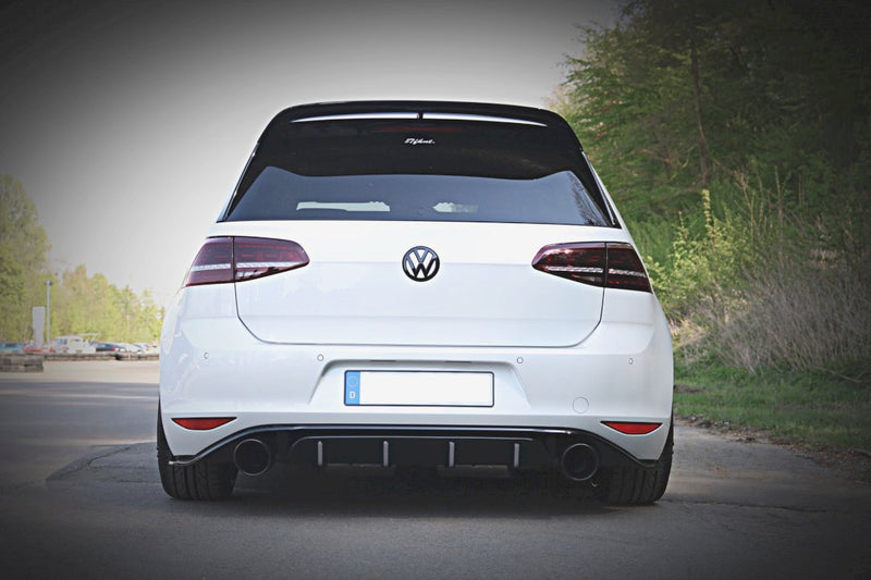 Maxton Design Rear Valance for Volkswagen Golf MK7 GTI Clubsport (2016-2017)