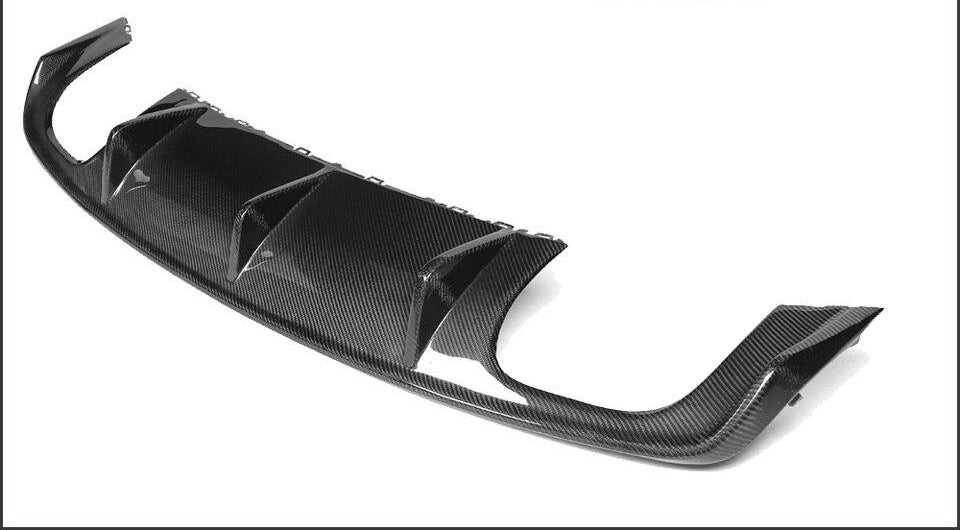 047 - Audi S3 Sedan Carbon Fibre Lightweight Rear Diffuser (2013-2016) - Diversion Stores Car Parts And Modificaions