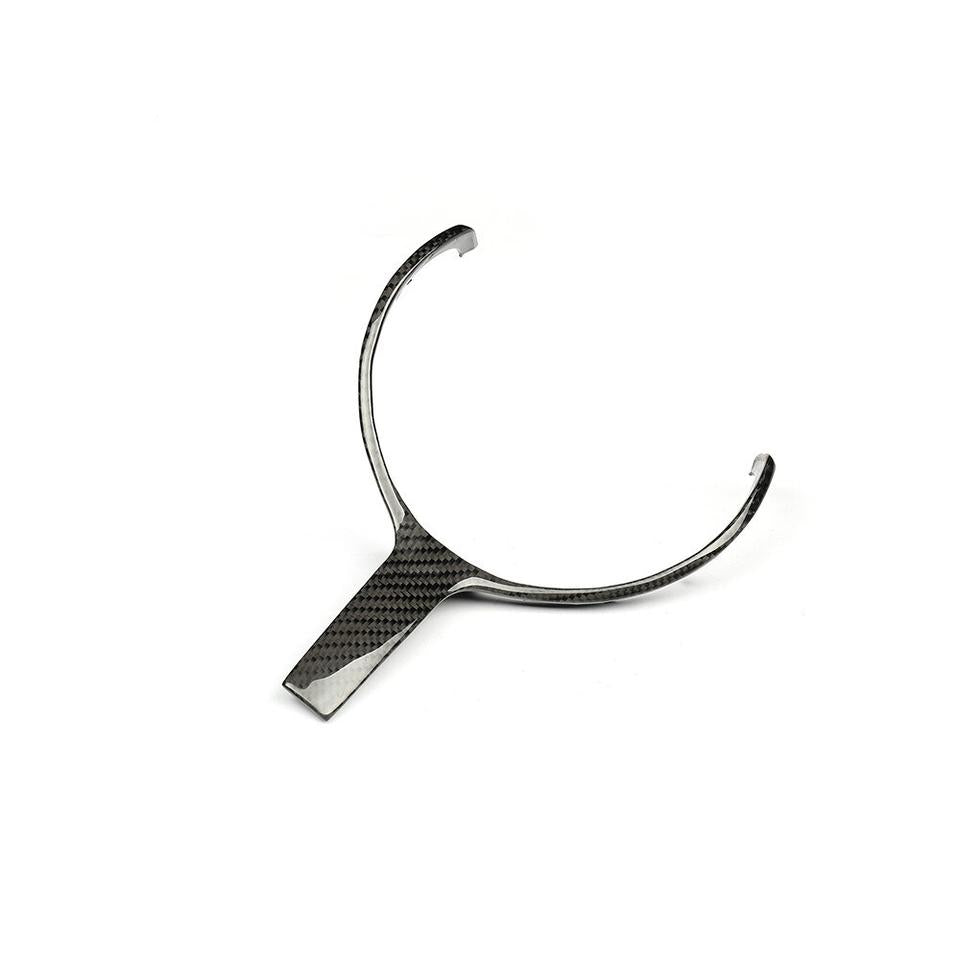 061 - BMW Carbon Fibre Steering Wheel Trim & Carbon Gear Knob Cover - Diversion Stores Car Parts And Modificaions