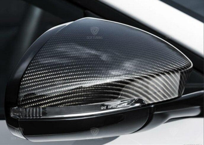 Jaguar F Type Carbon Fibre Wing Mirror Add On Covers