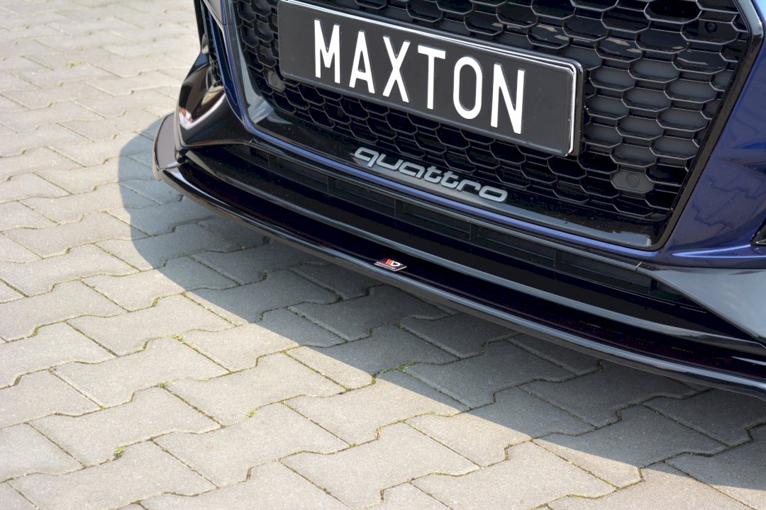 Maxton Design Front Splitter V.2 for Audi RS4 B9 (2017-2019)