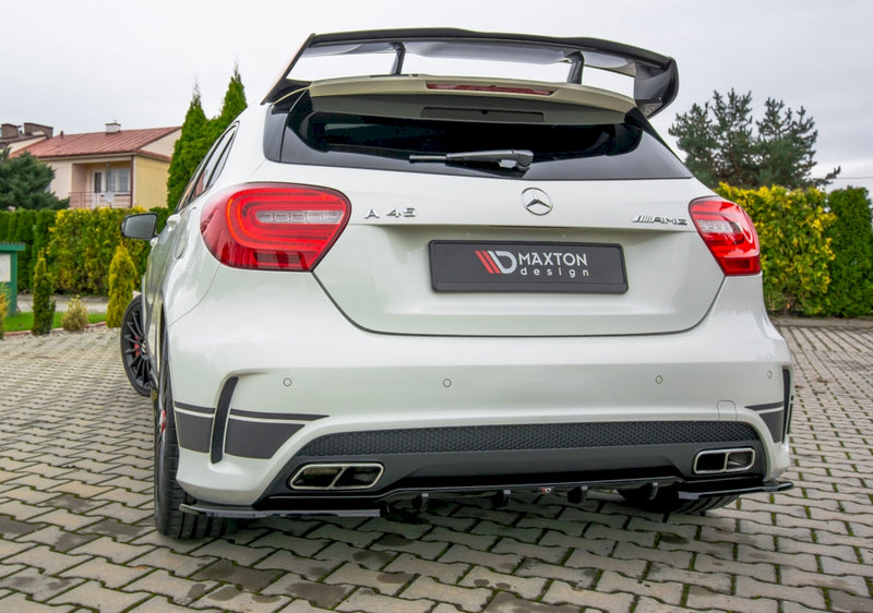 Maxton Design Rear Valance for Mercedes A45 AMG W176 (Pre-Face 2013-2015)