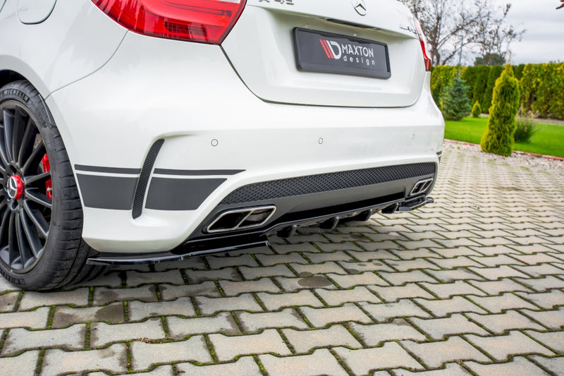 Maxton Design Rear Valance for Mercedes A45 AMG W176 (Pre-Face 2013-2015)